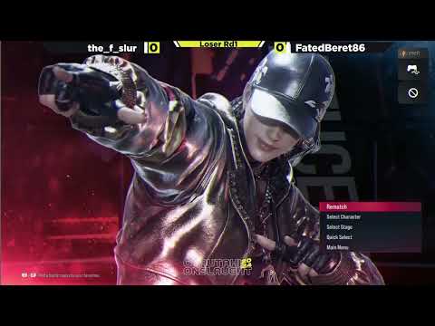 the_F_slur vs FatedBeret86 - Losers Top 8 - Tekken 8 - Ōtautahi Onslaught 2024