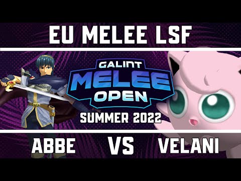 Abbe (Marth) vs Velani (Jigglypuff) - EU Melee Top 8 Losers Semis - GMO Summer '22