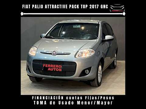 Se Vende: Fiat Palio Attractive Pack Top 2017 GNC - FERRERO Automotores Oncativo (Provincia de CBA)