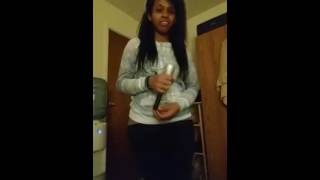 Mishka singing "Let it Go" from Disney's Frozen