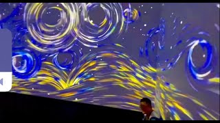 印象派150週年 光影藝術展台中站  (6) Starry Night - Van Gogh