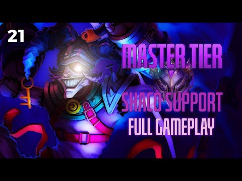 Shaco Support vs Soraka - Master Tier Full Gameplay 021