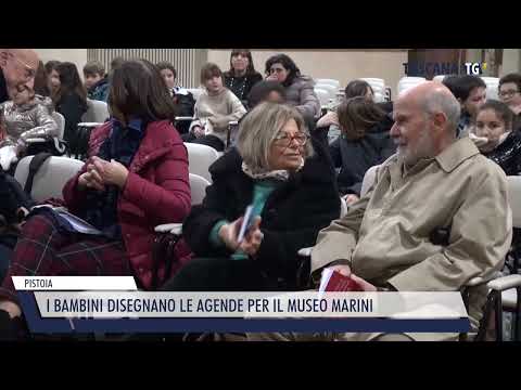 2022-12-08 PISTOIA - I BAMBINI DISEGNANO LE AGENDE PER IL MUSEO MARINI