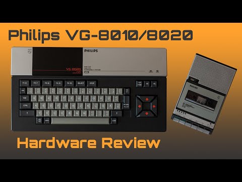 Philips VG-8010/8020: Early MSX-machines for Europe (MSX Hardware Review)