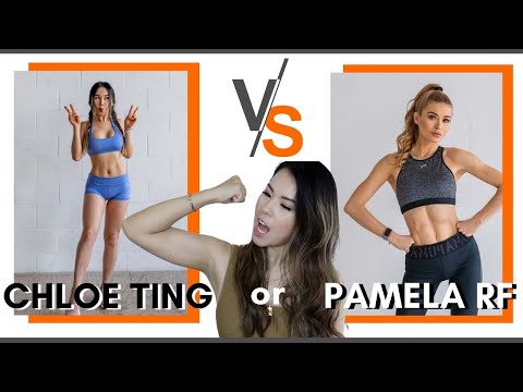 Chloe Ting vs Pamela Reif Review| Who to Choose? Workout and Results |AlisonHa