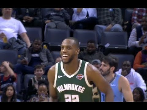 Khris Middleton Highlights vs Grizzlies RS19G44 - 11 Pts, 6 Rebs, 5 Asts (16.01.19)