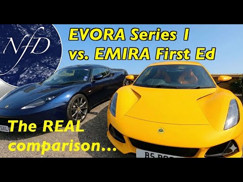 Lotus Emira vs. Lotus Evora S - The Real Comparison