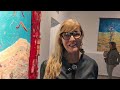 Jorgela Argañarás expone sus obras en La Cumbre
