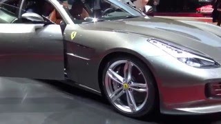 FIRST LOOK: Ferrari GTC4 Lusso  / Geneva Motor Show 2016がスイス ジュネーブ Palexpoにて開幕