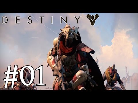 Destiny Gameplay Walkthrough Part 1 - Learning the Ropes