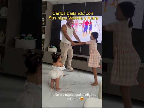 Valeria bailando con Carlos y Alara🥰