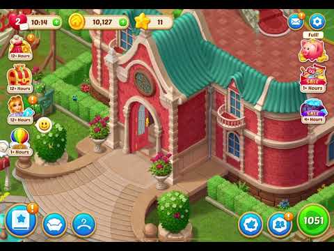 MatchingtonMansion 1050 level Gameplay Story