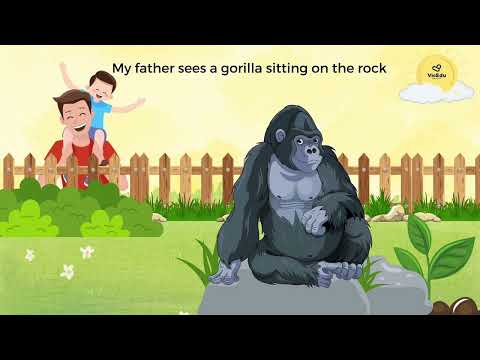 Story family at the zoo