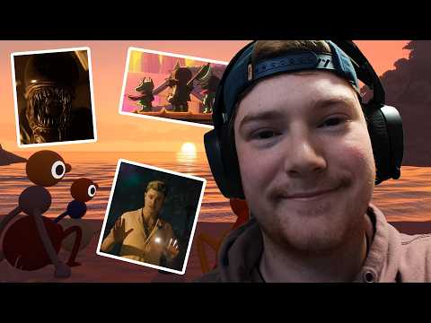 Reacting to a bunch of game trailers I'm excited for