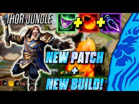 SMITE 2 THOR JUNGLE NEW PATCH + NEW BUILD!