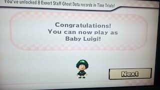 Mario Kart Wii - Unlocking Baby Luigi (and the Magikruiser)