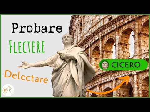 Cicero de tribus orationis officiis || Easy reading in...