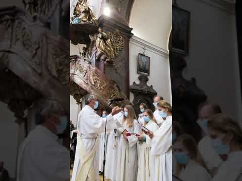 Zdeněk Pololáník - antifona k přijímání "Kdo jí mé tělo"