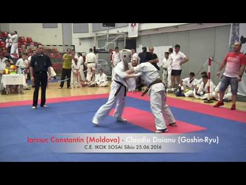 Iarciuc Constantin (Moldova) -  Claudiu Daianu (Goshin Ryu)