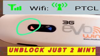 Zte Evo Wingle No service Issue Ptcl Evo Device Signal read problem solving