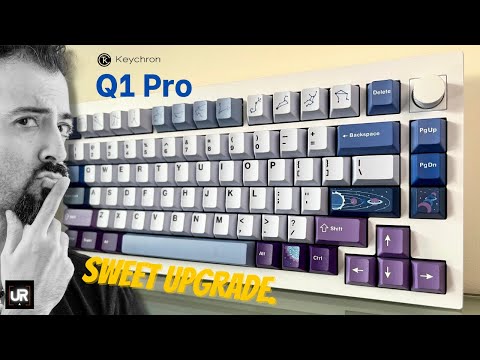 Building the Keychron Q1 Pro ft. NicePBT Galaxy | Features, Mods & Sound Tests