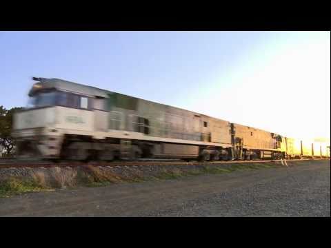 NR84 "Southern Spirit" approaches Tottenham at sunset - PoathTrains