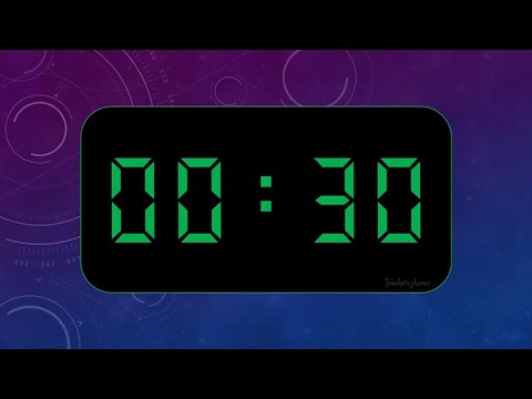30 SECOND TIMER WITH ALARM | TEACHER JHEAN - YouTube