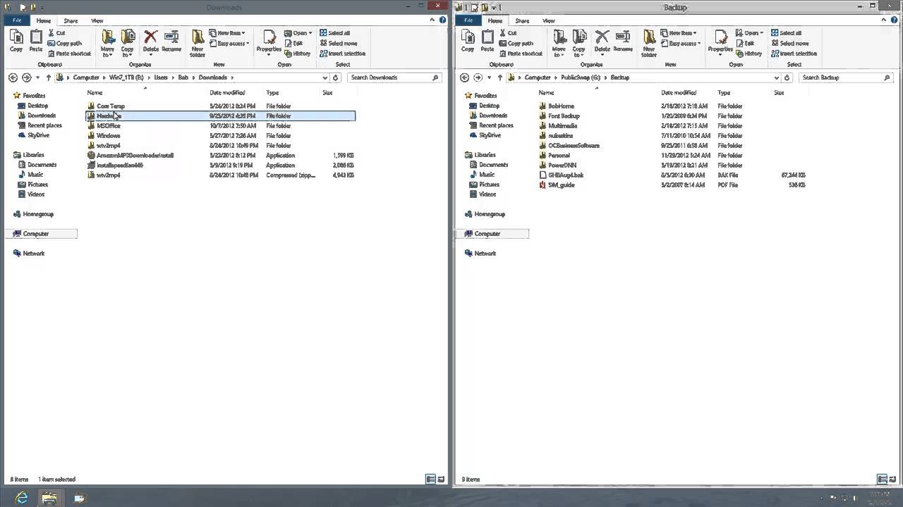 Why Does Windows Copy or Move Files?