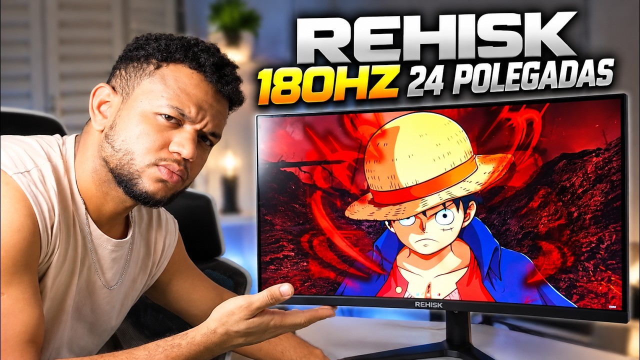 Miniatura da avaliação em vídeo de Monitor Pcyes O-creed O23c 23.8" Curvo FHD 180Hz