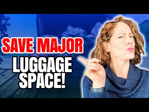 Save Luggage Space With This 3-in-2 JACKET HACK! Ultralight Travel Trick