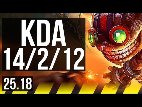 ZIGGS & Bard vs CASSIOPEIA & Morgana (ADC) | Godlike | KR Master | 25.18