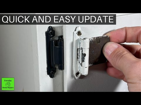 Installing New Face Mount Cabinet Hinges
