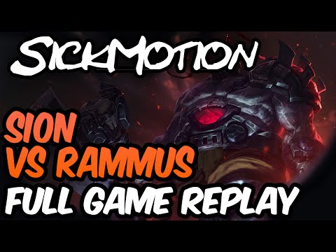 SickMotion - Sion vs Rammus Toplane S6 - League of Legends