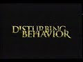 Disturbing Behavior 1998 Teaser VHS Capture