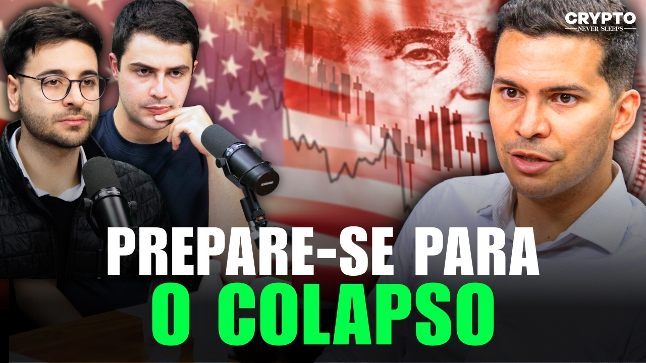 TUDO O QUE VOCÊ PRECISA SABER SOBRE O COLAPSO DO DÓLAR | Crypto Never Sleeps #26