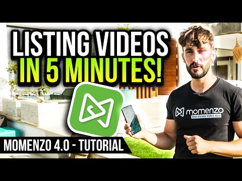 Create Modern Listing Videos in 5 Minutes – Momenzo 4.0 Tutorial