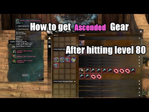 Guild Wars 2 Guide - Getting Ascended Gear after hitting Level 80