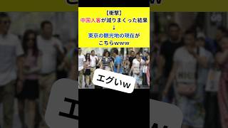 中国人観光客が減りまくった結果、東京の観光地の現在がこちらwww   #外国人 #中国人 #高市早苗  #中国人観光客 #中国