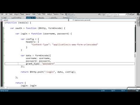 Angularjs Authorization Token Tutorial