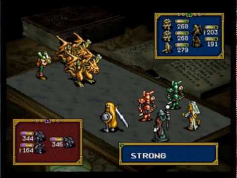 Ogre Battle (PSX) Final Chapter THE BLACK GOD + Ending