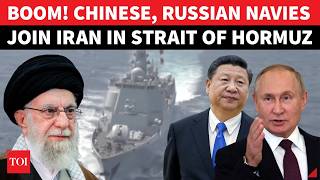 Chinese Navy Joins Iran & Russian Warships In Strait Of Hormuz As US Military Watches From Gulf