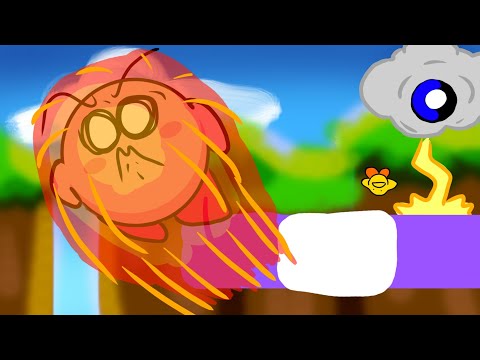 kirby and keeby falling off cliffs [COMPILATION]