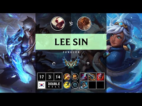 Lee Sin Jungle vs Taliyah - KR Challenger Patch 14.12