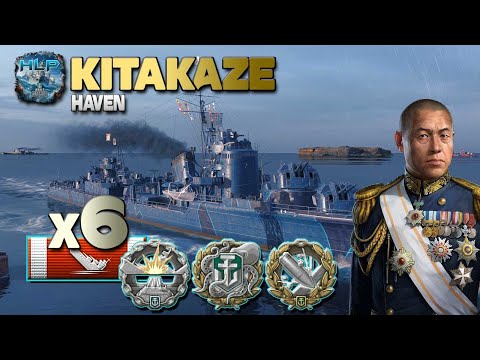 Destroyer Kitakaze: "YAMAMOTO to save the day" - World of Warships