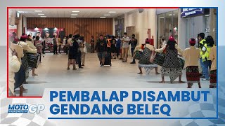 Marc Marquez dan Pembalap Lainnya Tiba di Lombok, Disambut dengan Iringan Gendang Beleq