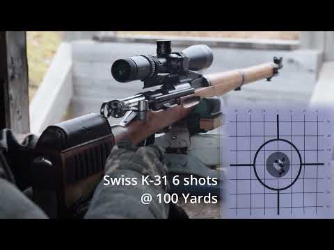 BadAce Swiss K31 NDT(No-Drill-Tap) Scope Mount and range accuracy video at 100 yards