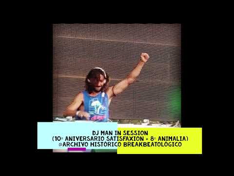 DJ Man 🎧 Sesión Legendaria (10º Aniversario Satisfaxion + 8º Animalia) 2003   @breakbeatologia