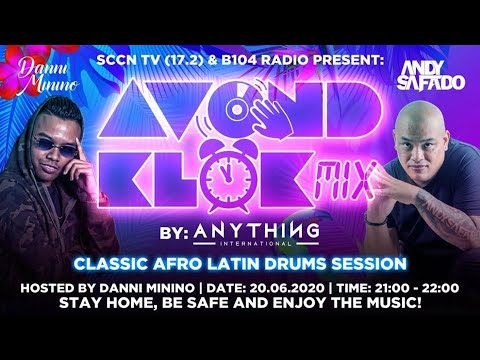 Andy Safado ft Danni Minino Live @ SCCN TV: AVONDKLOK MIX SESSION