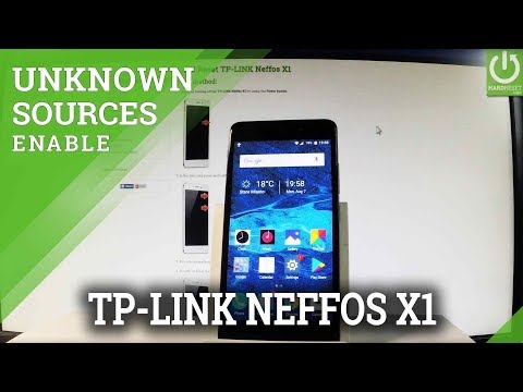 Allow Unknown Sources in TP-LINK Neffos X1 - Install Apps