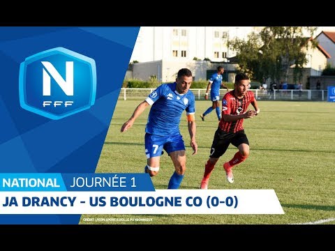 J1 : JA Drancy - US Boulogne CO (0-0), le résumé I National FFF 2018-2019